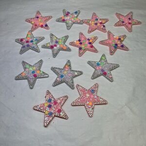 Glue On Star Patches For Swiftie Eras DIY Projects And Gifts Varsity jacket‎